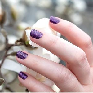 *Retired* Color Street: Ibiza Nights | Purple Black Glitter Sparkle Party Fall